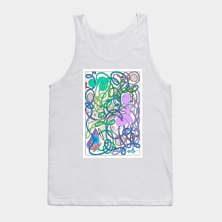 Mr Squiggly Tennis Match Tank Top